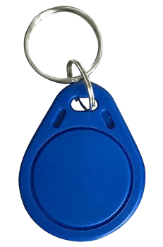 blue key fob